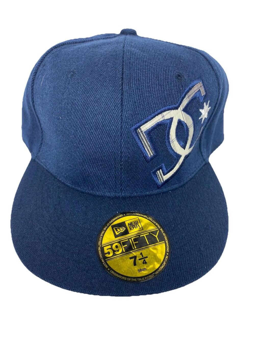 DC New Era 59FIFTY Embroidered Fitted Cap Size 7-1/4, NOS